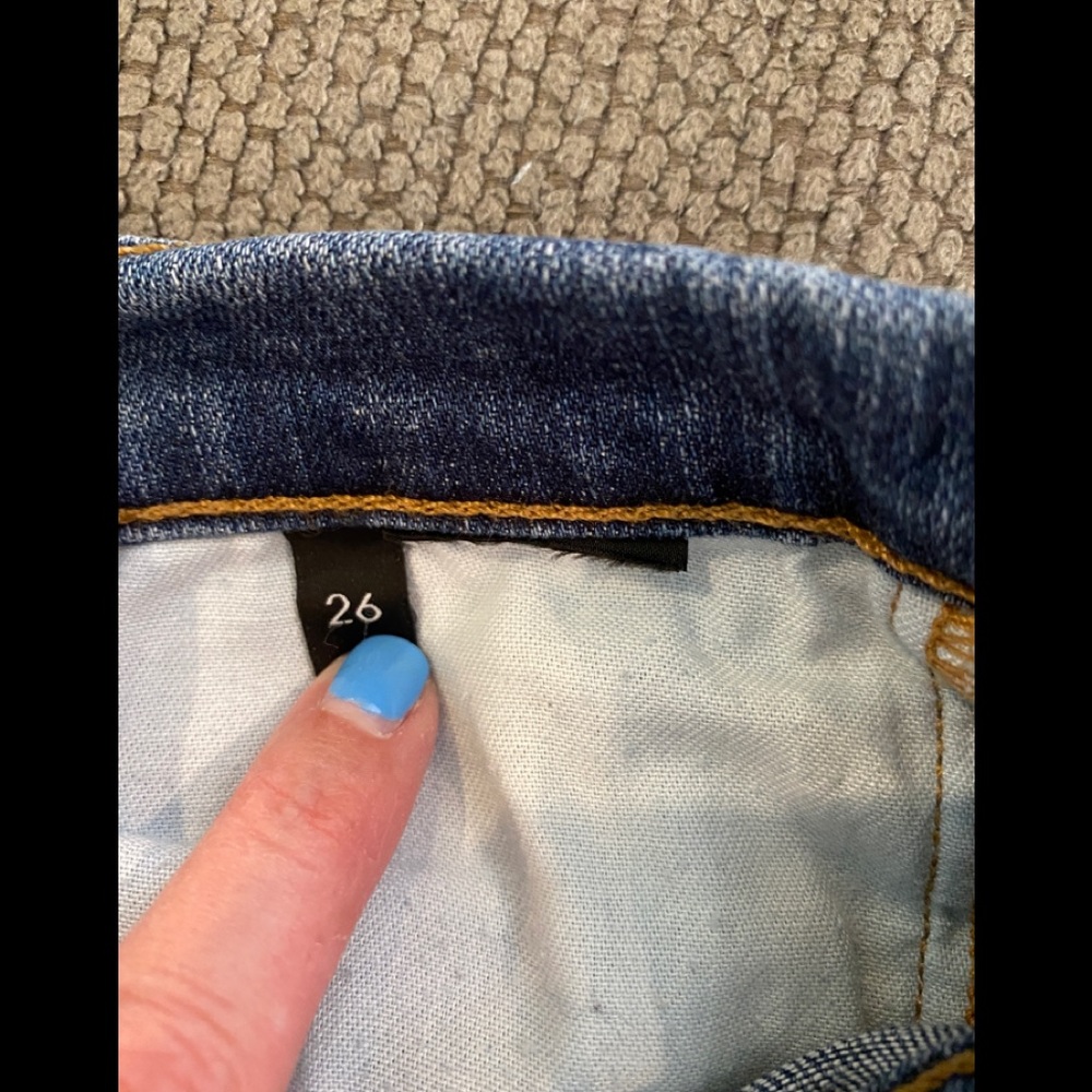 J BRAND 26” Waist Skinny Distressed Jeans - Picture 9 of 9